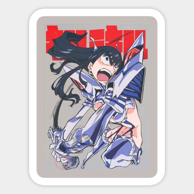 Kill la Kill (Official) Sticker by artfortheworld